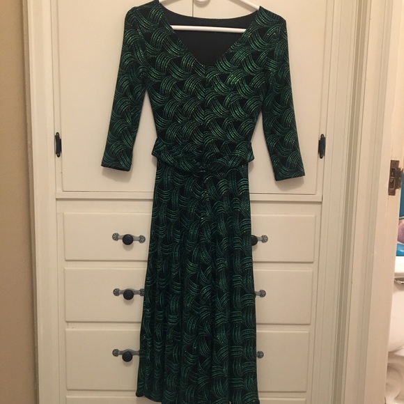 Tatyana Green Dazzle Sparky Cocktail Dress - Picture 4 of 5